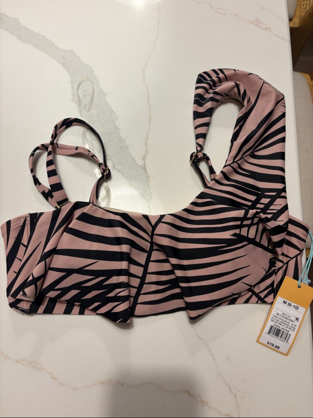 Kona Sol one shoulder swim top